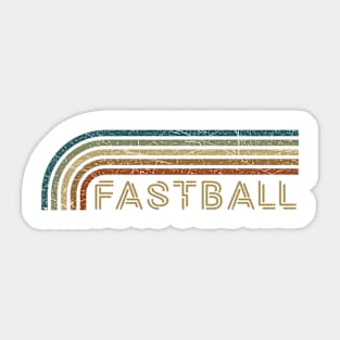 Fastball Retro Stripes Sticker